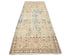 11 Ft Vintage Brown Persian Style Distressed Low Pile Wool Runner Rug